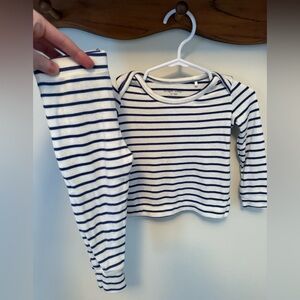 Angel Dear striped pjs